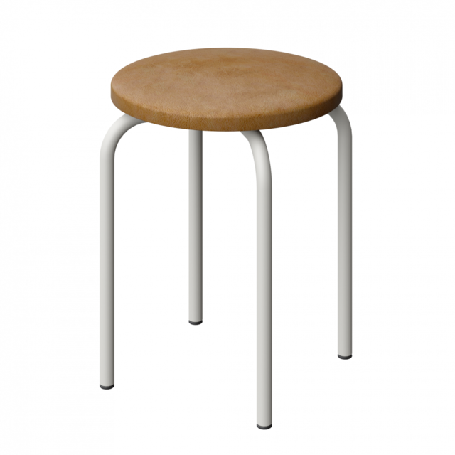 Табуретка МЕБЛІ ТЕХНОСТИЛЬ Гіта (07614) металева, 460мм